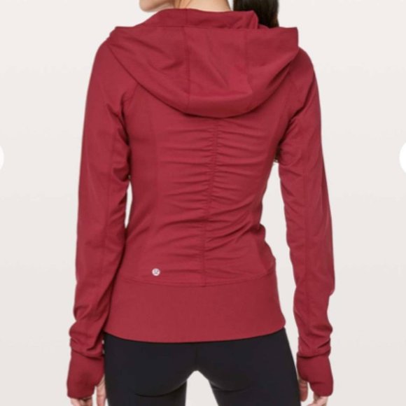 lululemon athletica Jackets & Blazers - Lululemon In Flux Reversible Jacket Rosewood Sz 8